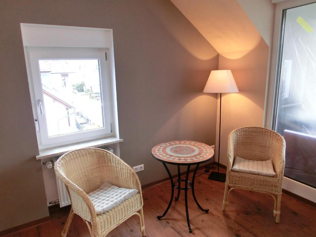 Ferienweingut Hirschen Schulstrasse Bed and Breakfast Burg  Kamer foto